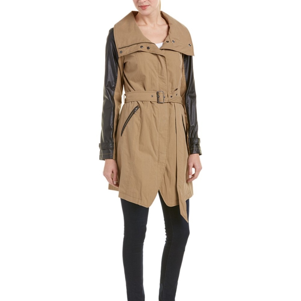 7 For All Mankind Trench Coat